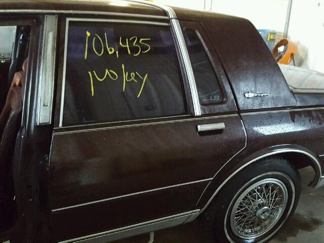 1G1BU51H3H9128344 - 1987 CHEVROLET CAPRICE PURPLE photo 6