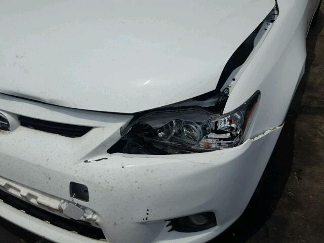 JTKJF5C79D3049851 - 2013 TOYOTA SCION TC 白色 照片 9