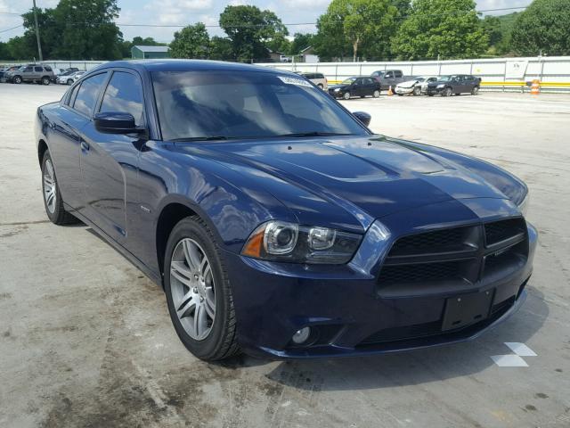 2C3CDXCT4EH159286 - 2014 DODGE CHARGER R/ BLUE photo 1