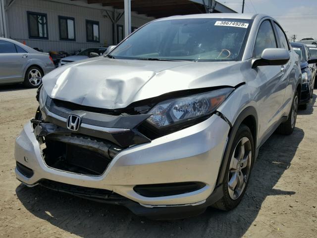 3CZRU5H30GM751267 - 2016 HONDA HR-V LX SILVER photo 2