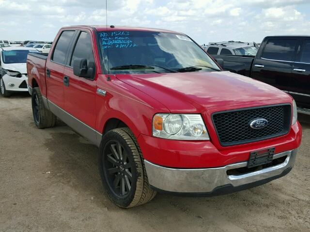 1FTPW12V16FB67663 - 2006 FORD F150 SUPER RED photo 1