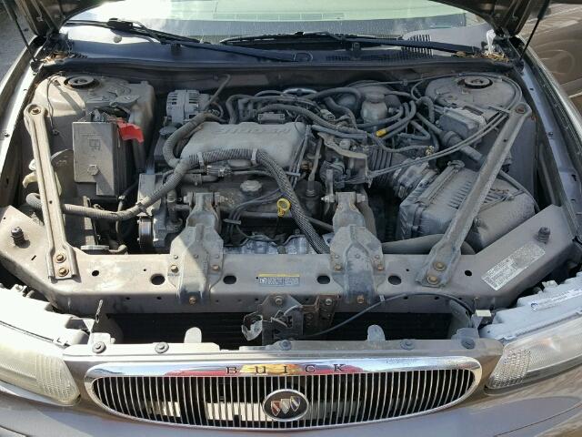 2G4WS52JX21293982 - 2002 BUICK CENTURY CU BROWN photo 7