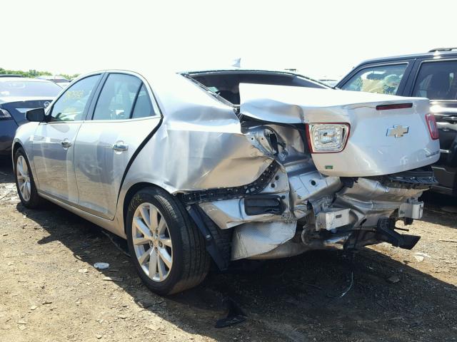 1G11F5SL6FF230423 - 2015 CHEVROLET MALIBU LTZ 银色 照片 3