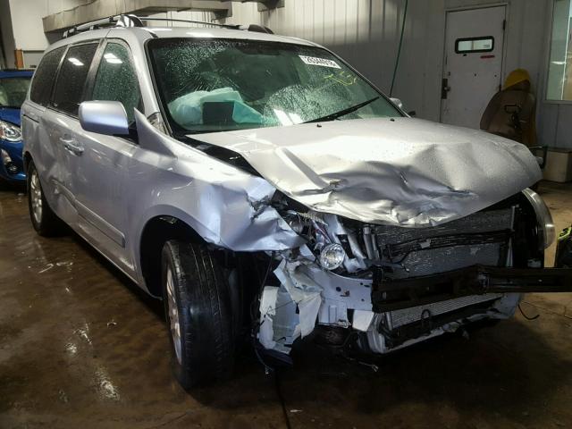 KNDMB233276182966 - 2007 KIA SEDONA EX SILVER photo 1