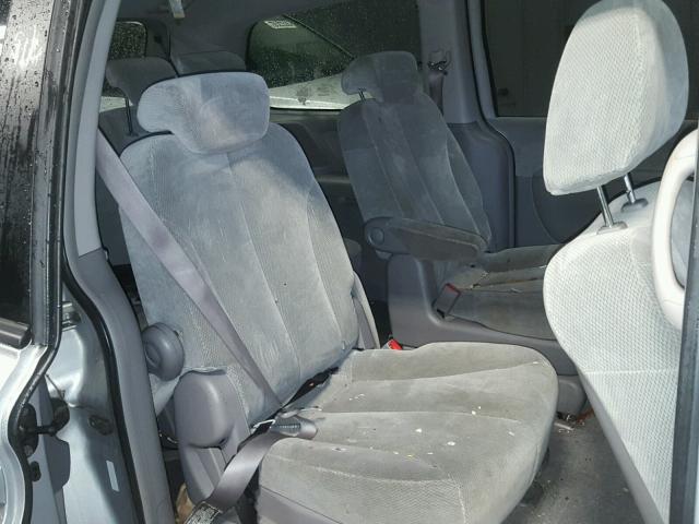 KNDMB233276182966 - 2007 KIA SEDONA EX SILVER photo 6