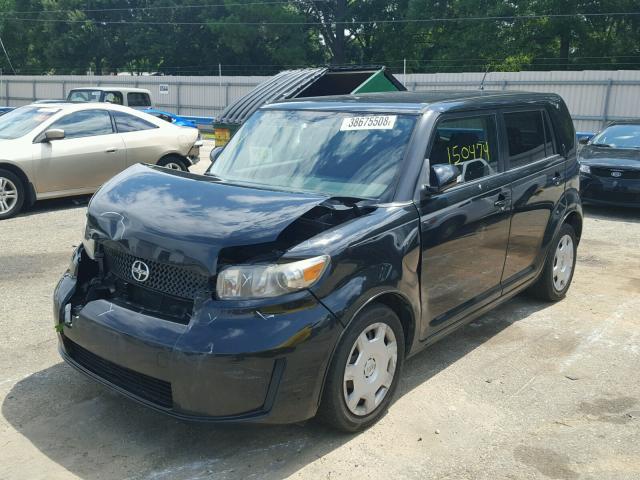 JTLKE50EX91063749 - 2009 TOYOTA SCION XB Schwarz Foto 2