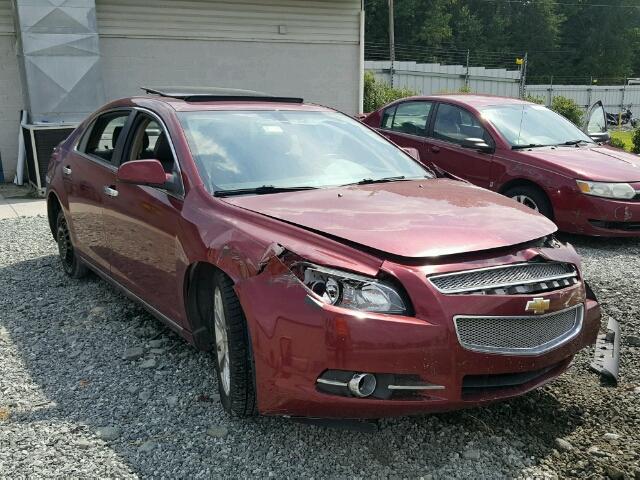 1G1ZE5E17BF207369 - 2011 CHEVROLET MALIBU LTZ Бордовый фото 1