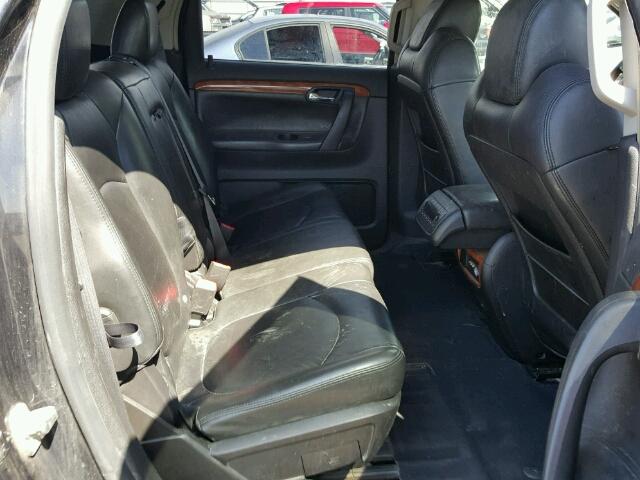 5GZEV23768J110602 - 2008 SATURN OUTLOOK XR შავი ფოტო 6