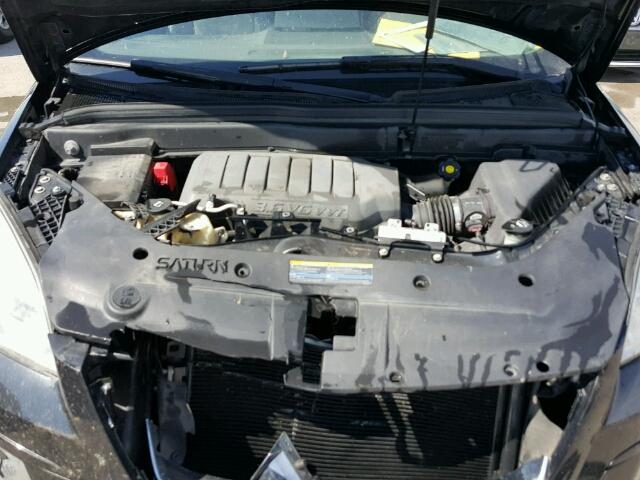 5GZEV23768J110602 - 2008 SATURN OUTLOOK XR შავი ფოტო 7