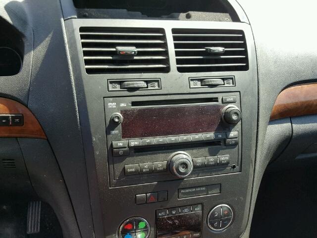 5GZEV23768J110602 - 2008 SATURN OUTLOOK XR შავი ფოტო 9