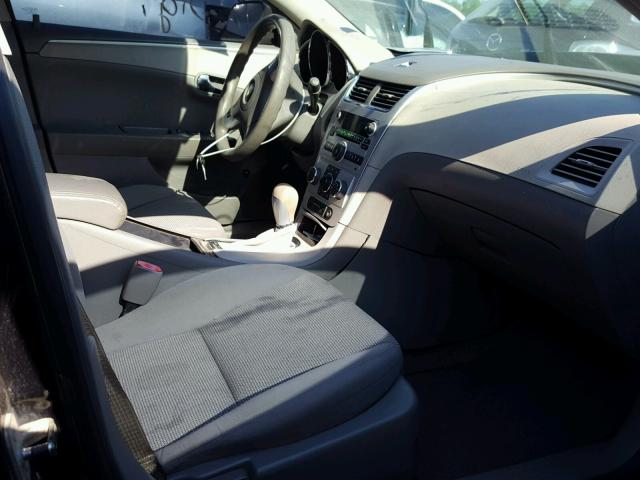 1G1ZG57B99F114895 - 2009 CHEVROLET MALIBU LS BLACK photo 5