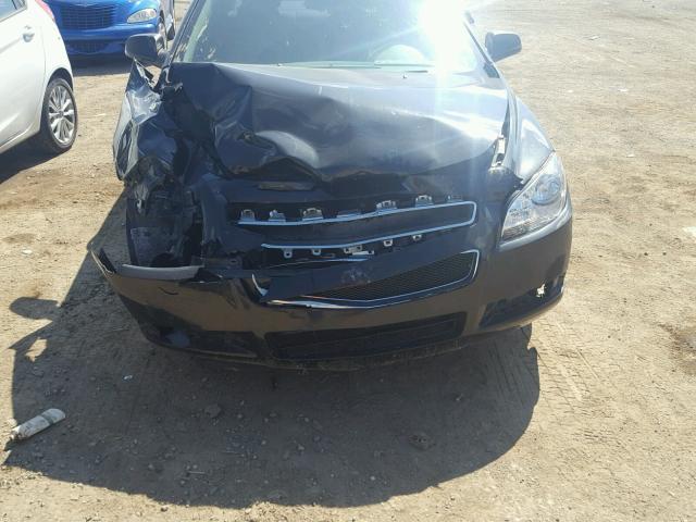 1G1ZG57B99F114895 - 2009 CHEVROLET MALIBU LS BLACK photo 9