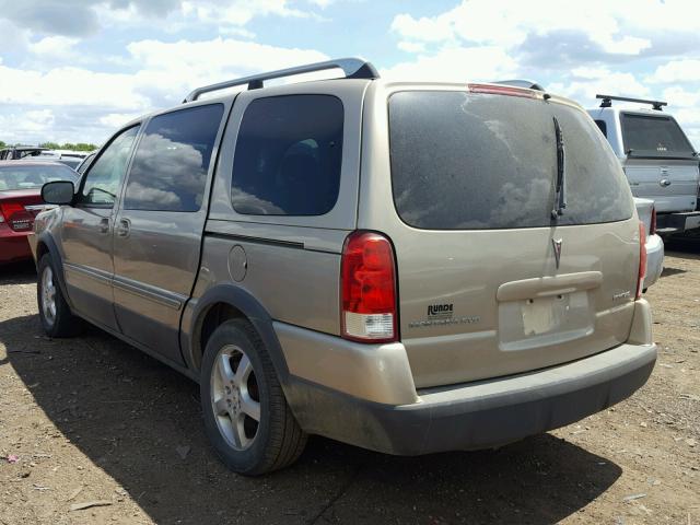 1GMDV33L46D178937 - 2006 PONTIAC MONTANA SV TAN photo 3