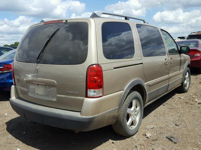 1GMDV33L46D178937 - 2006 PONTIAC MONTANA SV TAN photo 4