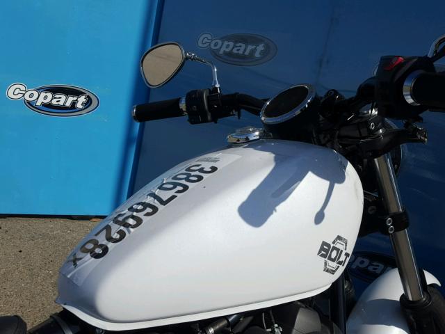 JYAVN05Y9EA000355 - 2014 YAMAHA XVS950 CU WHITE photo 5