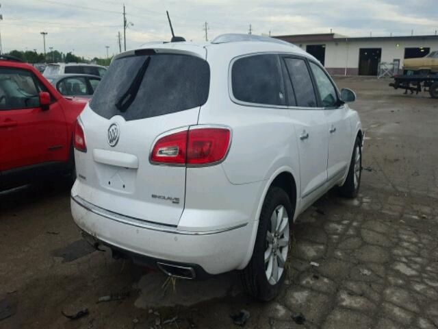 5GAKVCKD8HJ118185 - 2017 BUICK ENCLAVE WHITE photo 4