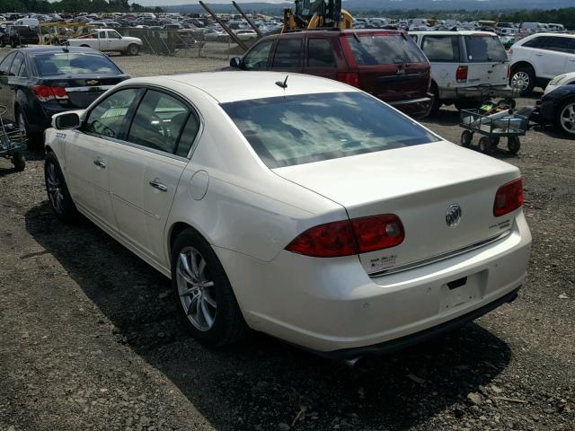 1G4HF57908U210035 - 2008 BUICK LUCERNE SU WHITE photo 3