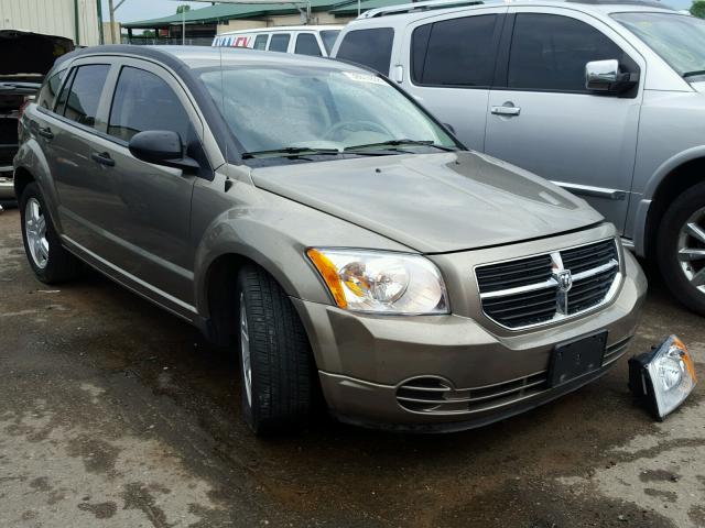 1B3HB48B18D573389 - 2008 DODGE CALIBER SX TAN photo 1