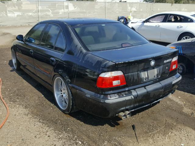 WBADE6322WBW59842 - 1998 BMW 540 I AUTO BLACK photo 3