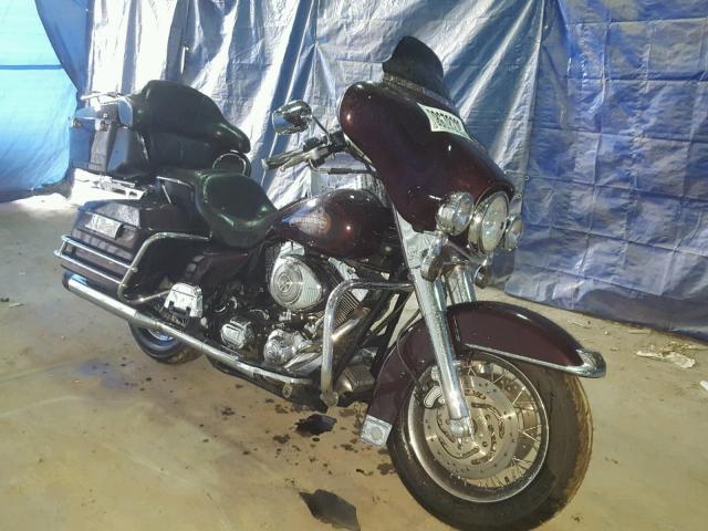 1HD1DJV125Y606214 - 2005 HARLEY-DAVIDSON FLHT CLASS BURGUNDY photo 1