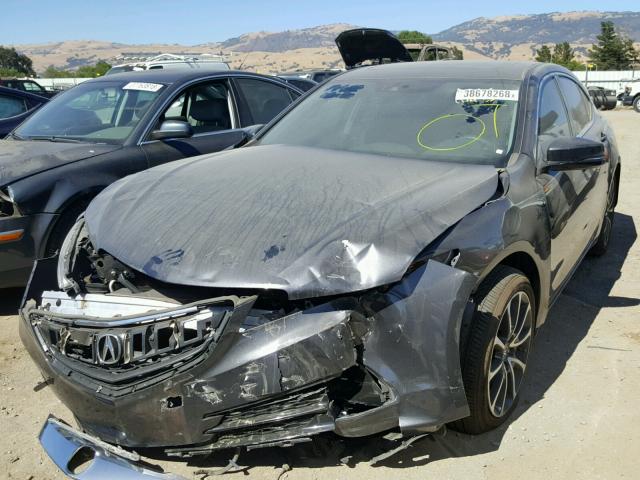 19UUB1F59FA001947 - 2015 ACURA TLX TECH CHARCOAL photo 2