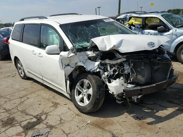 5TDKK3DC1DS395415 - 2013 TOYOTA SIENNA WHITE photo 1