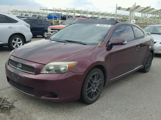JTKDE177X60129909 - 2006 TOYOTA SCION TC 勃艮第红 照片 2