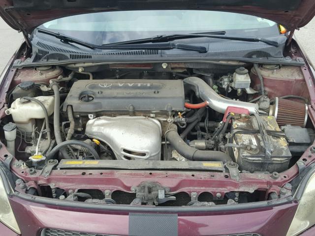 JTKDE177X60129909 - 2006 TOYOTA SCION TC 勃艮第红 照片 7