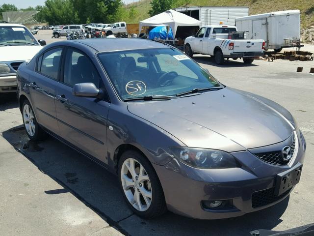 JM1BK32F991239639 - 2009 MAZDA 3 I GRAY photo 1