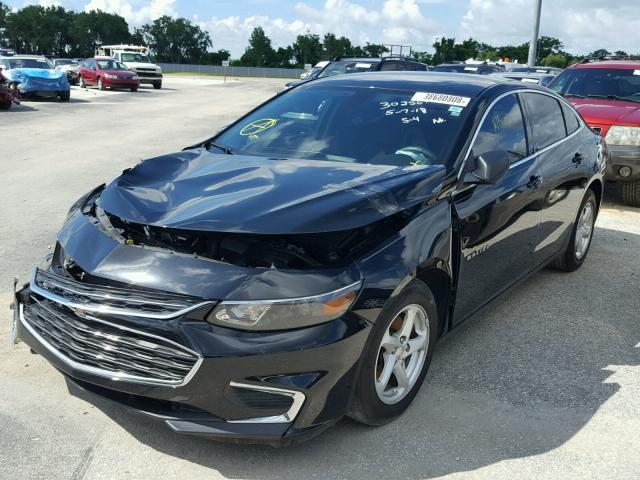 1G1ZB5STXGF294299 - 2016 CHEVROLET MALIBU LS 黑色 照片 2