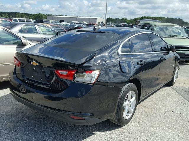 1G1ZB5STXGF294299 - 2016 CHEVROLET MALIBU LS 黑色 照片 4