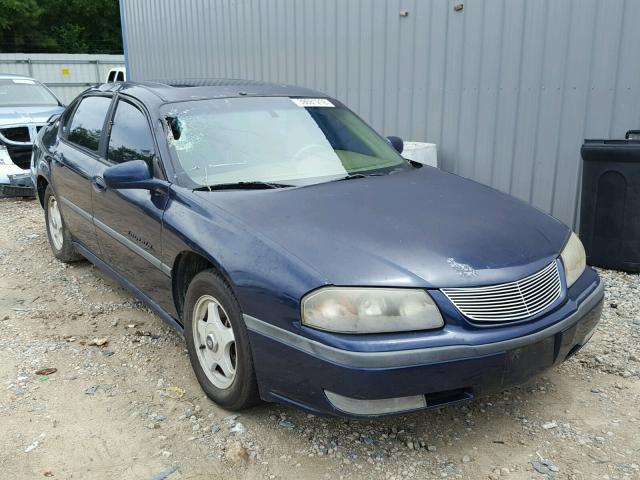 2G1WH55KXY9371008 - 2000 CHEVROLET IMPALA LS BLUE photo 1