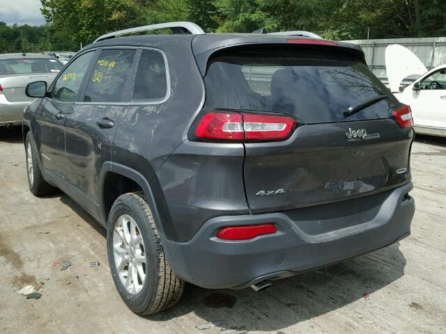 1C4PJMCB9HW656268 - 2017 JEEP CHEROKEE L GRAY photo 3