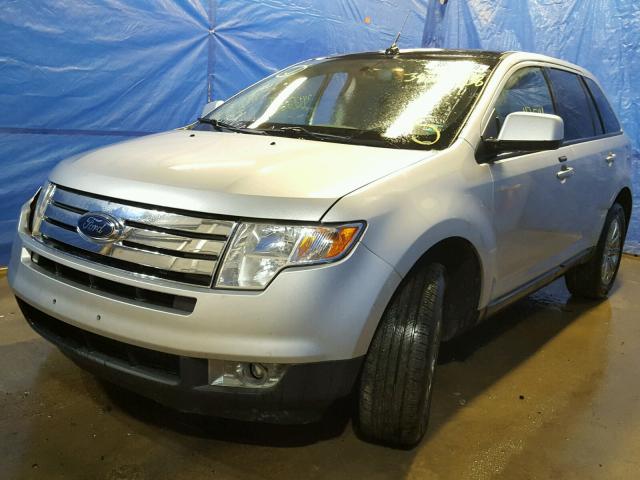 2FMDK48CX9BA64118 - 2009 FORD EDGE SEL SILVER photo 2