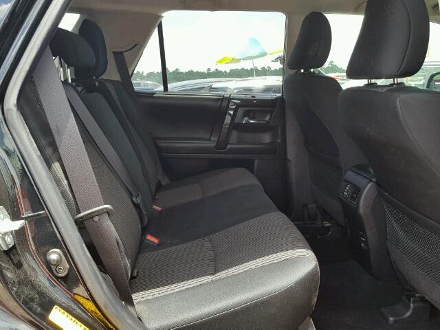 JTEBU5JR8G5338567 - 2016 TOYOTA 4RUNNER SR BLACK photo 6