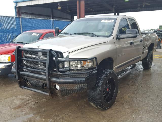 3D7KU28CX4G202357 - 2004 DODGE RAM 2500 S GOLD photo 2
