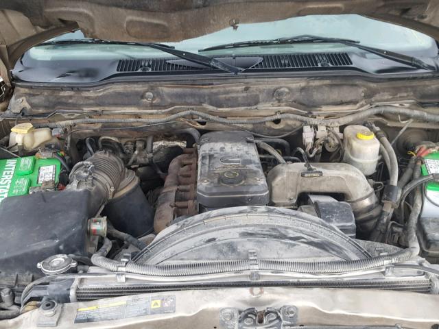 3D7KU28CX4G202357 - 2004 DODGE RAM 2500 S GOLD photo 7