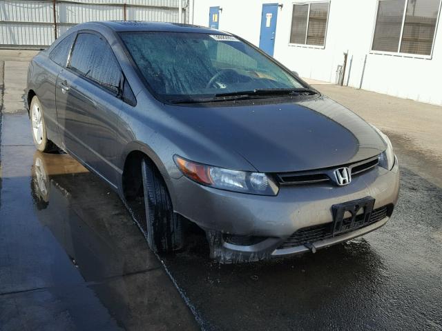 2HGFG12886H577735 - 2006 HONDA CIVIC BROWN photo 1