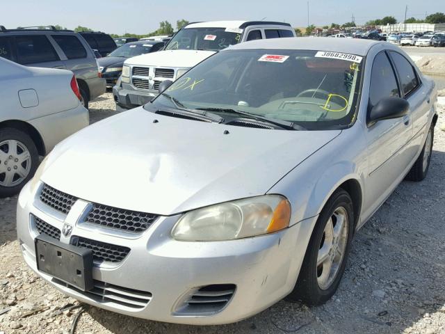 1B3EL46R66N118769 - 2006 DODGE STRATUS SX SILVER photo 2