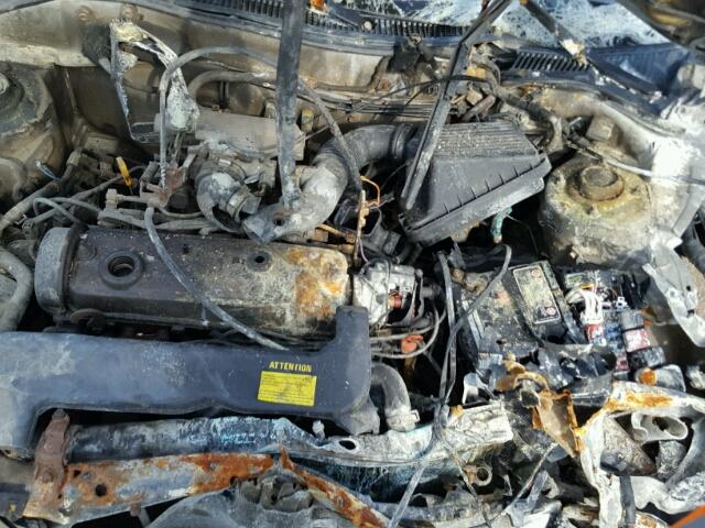 JT2EL43E3R0484697 - 1994 TOYOTA TERCEL DX SILVER photo 7