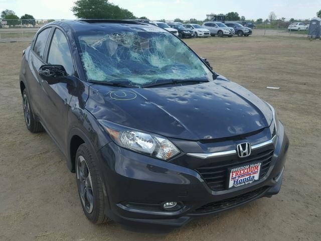 3CZRU6H56JG720294 - 2018 HONDA HR-V EX GRAY photo 1