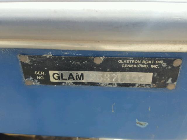 GLAM2537L192 - 1992 GLAS BOAT BLUE photo 10