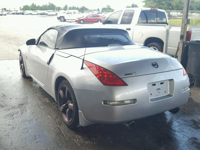 JN1AZ36A66M452535 - 2006 NISSAN 350Z ROADS SILVER photo 3