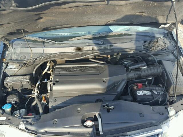 5FNRL18014B008575 - 2004 HONDA ODYSSEY EX BLACK photo 7