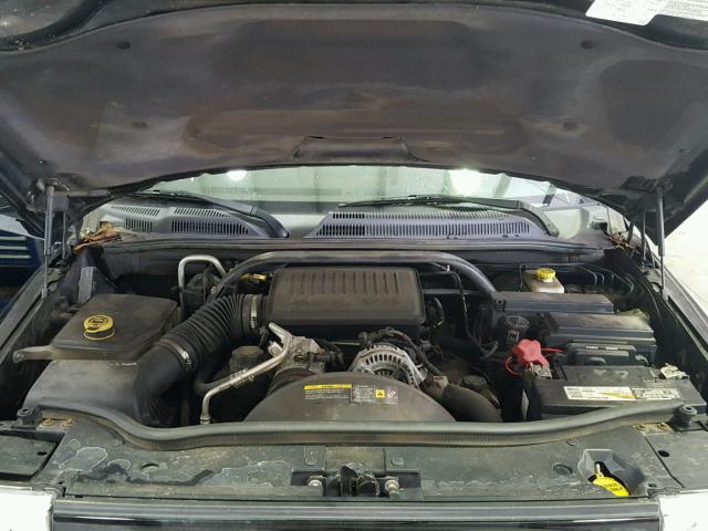 1J8HG48N06C264423 - 2006 JEEP COMMANDER BLACK photo 7