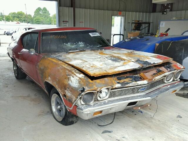 136378Z171100 - 1968 CHEVROLET SS RED photo 1