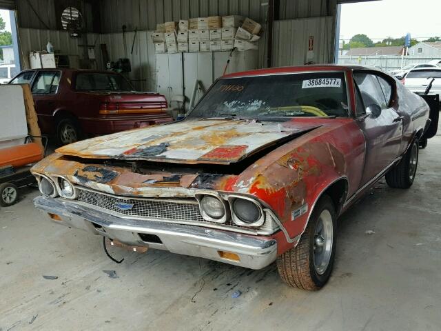 136378Z171100 - 1968 CHEVROLET SS RED photo 2