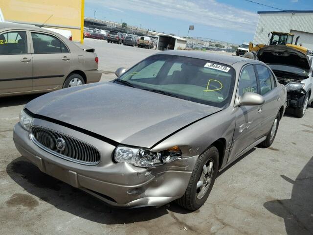 1G4HP54K4Y4140320 - 2000 BUICK LESABRE CU TAN photo 2