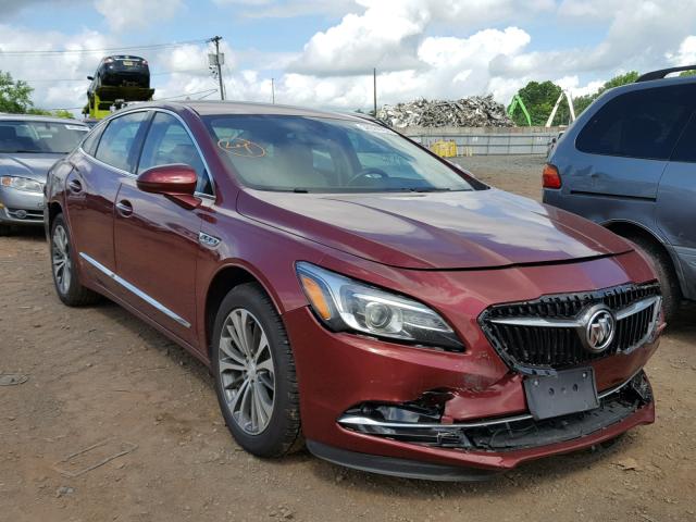 1G4ZN5SS8HU146375 - 2017 BUICK LACROSSE P RED photo 1