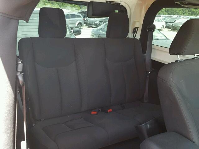 1C4AJWAG7EL259459 - 2014 JEEP WRANGLER S BLACK photo 6